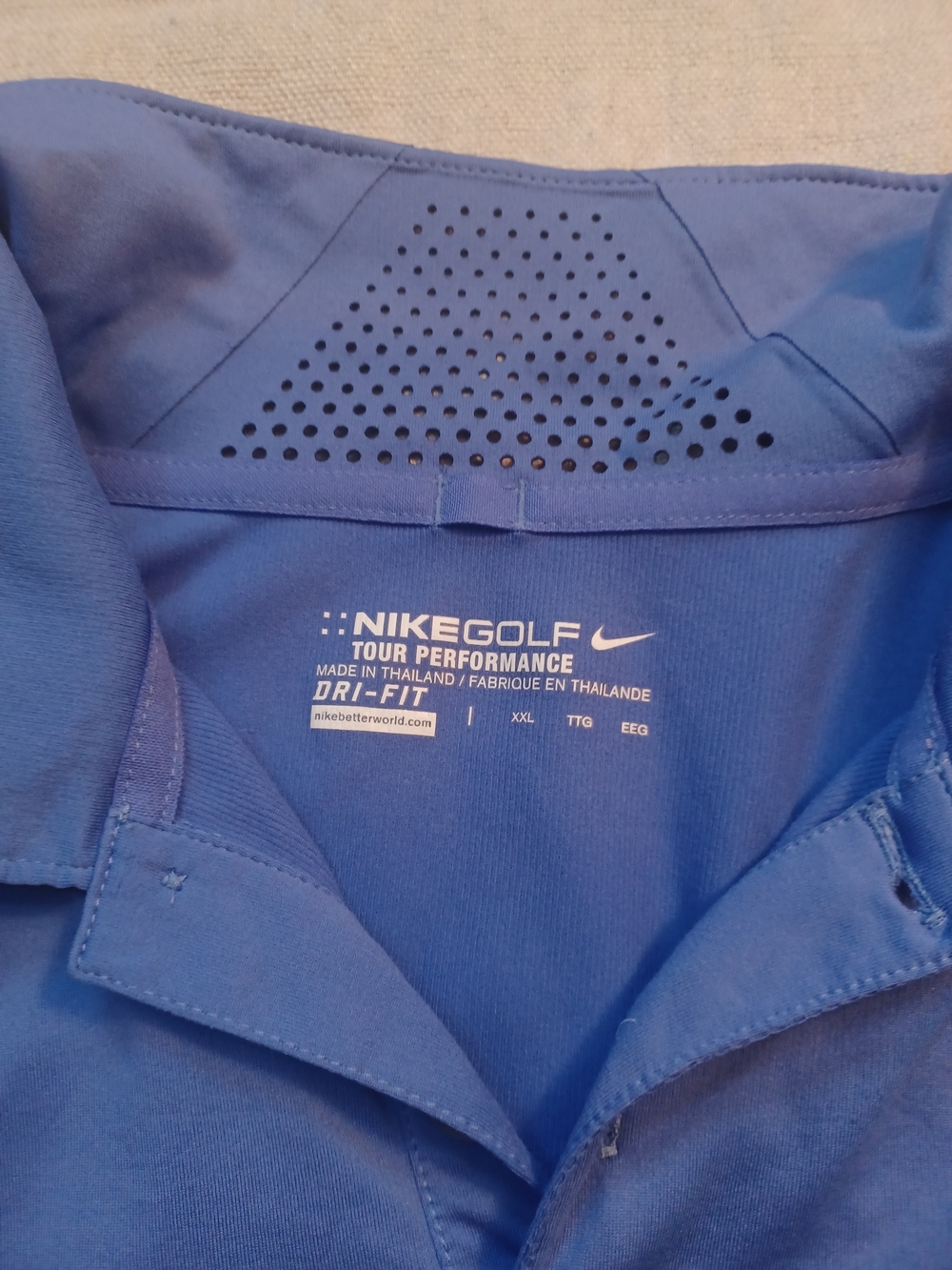 Nike Golf Tour Performance Polo With Logo Men's Size XXL - Picture 3 of 9